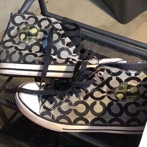Coach Signature High Top Sneaker